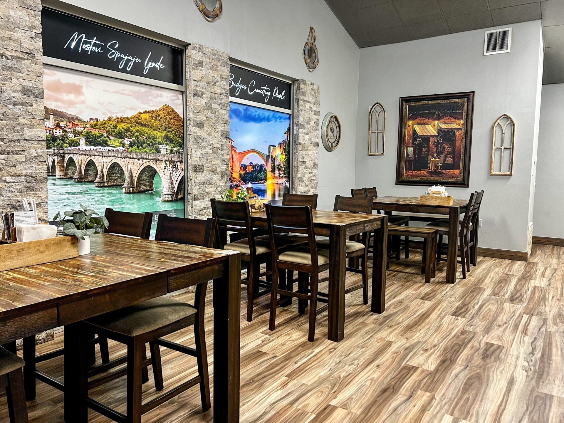 Serbian Mediteran Restaurant dining room